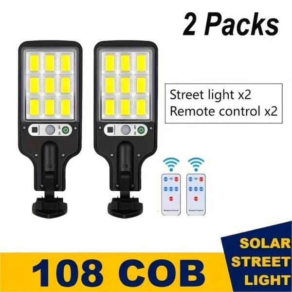 2200W Solar LED Street Light | Human Body Induction