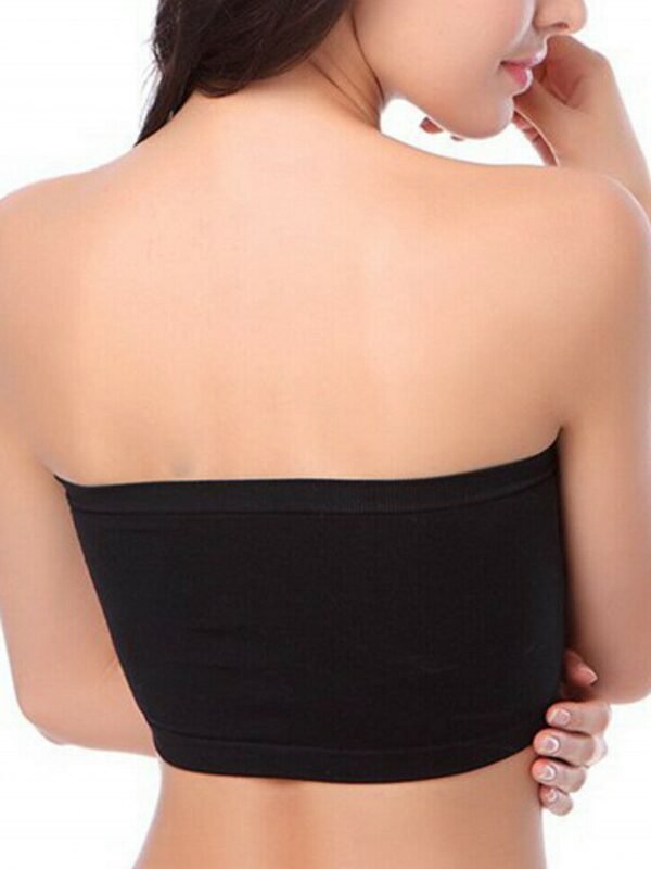 Plus Size Removable Padding Bandeau Bra.