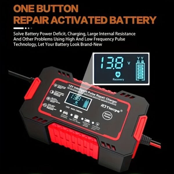 12V 6A battery charger