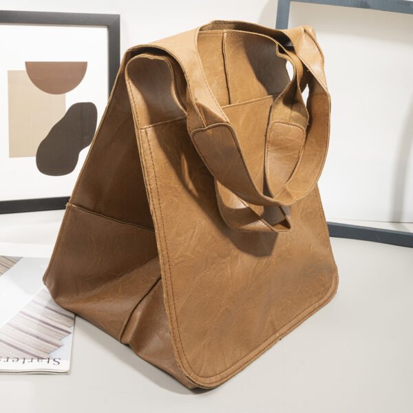 Big Tote Bag, Solid capacity Zipper Multifunction