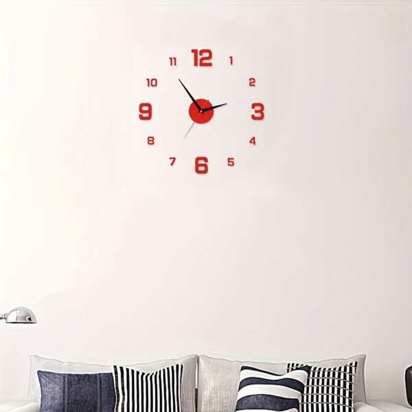 3D LED Wall Clock