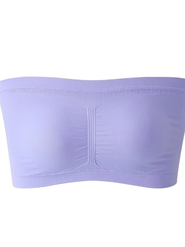Plus Size Removable Padding Bandeau Bra.