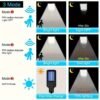 2200W Solar LED Street Light | Human Body Induction