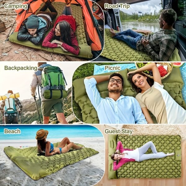 Ultralight double inflatable mattress