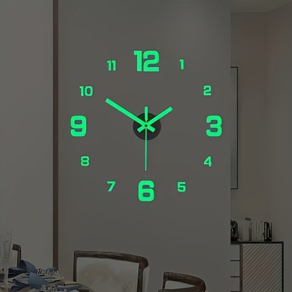 3D LED Wall Clock