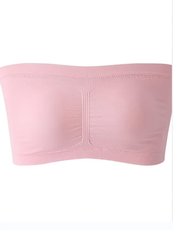 Plus Size Removable Padding Bandeau Bra.