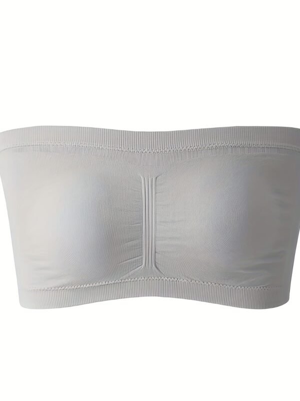 Plus Size Removable Padding Bandeau Bra.