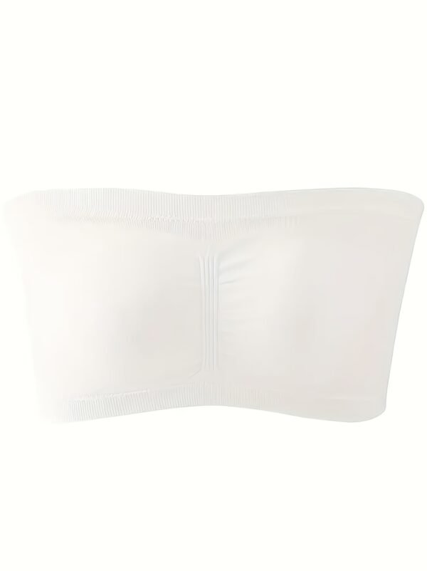 Plus Size Removable Padding Bandeau Bra.