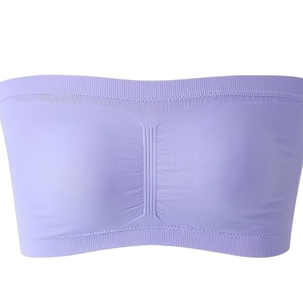 Plus Size Removable Padding Bandeau Bra.