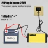 12V 2A Car Battery Charger 220V