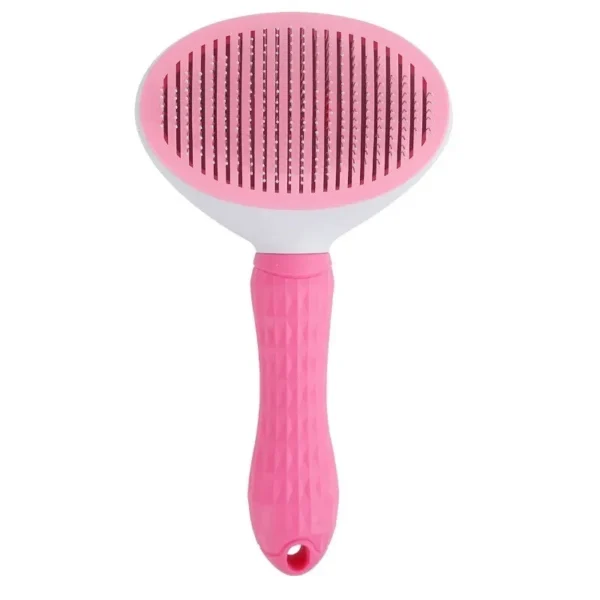 self-cleaning pet hair removal comb