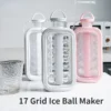 2-in-1 silicone ice hockey mold