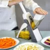 Multifunction slicer, household chopper and potato masher.