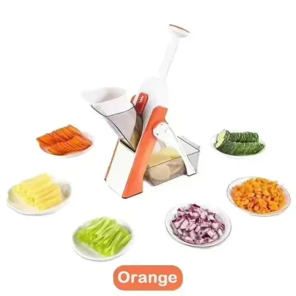 Multifunction slicer, household chopper and potato masher.