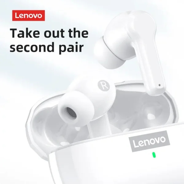 Original Lenovo LP1S TWS waterproof earphones.