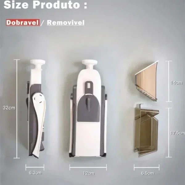 Multifunction slicer, household chopper and potato masher.