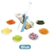 Multifunction slicer, household chopper and potato masher.