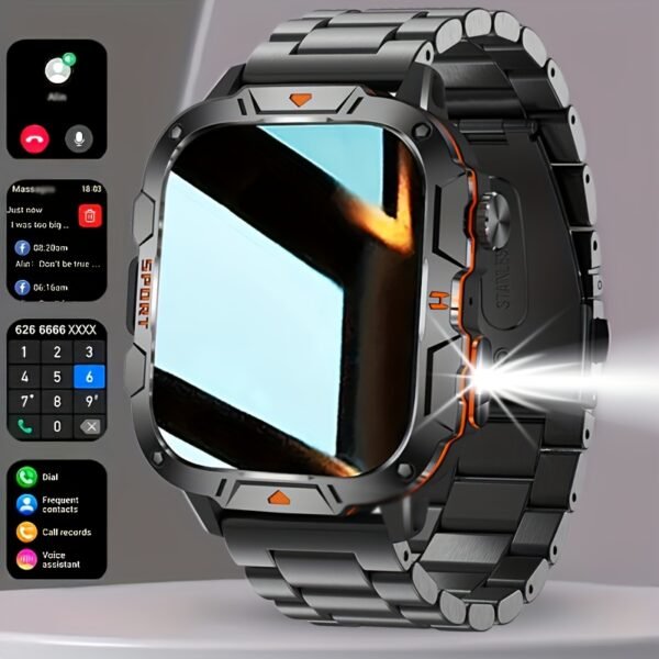 smart watch with a large 420 mAh battery