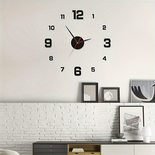 3D LED Wall Clock