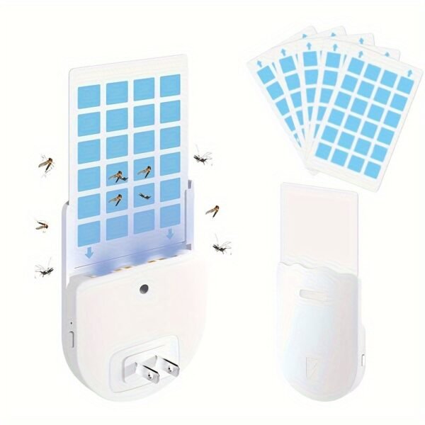 2 flying insect traps, with plug.