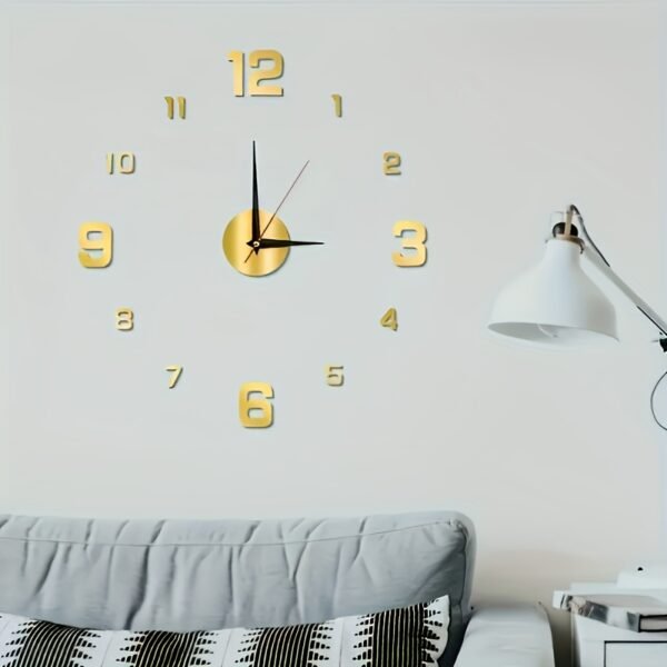 3D LED Wall Clock