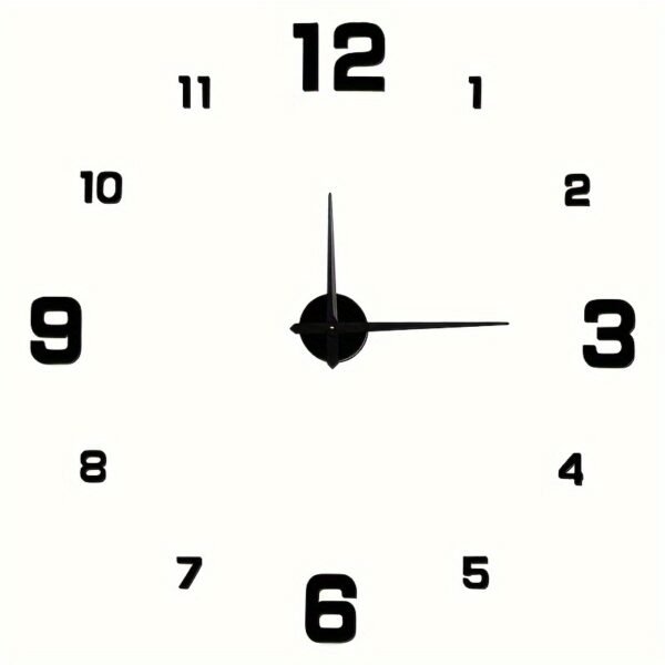 3D LED Wall Clock