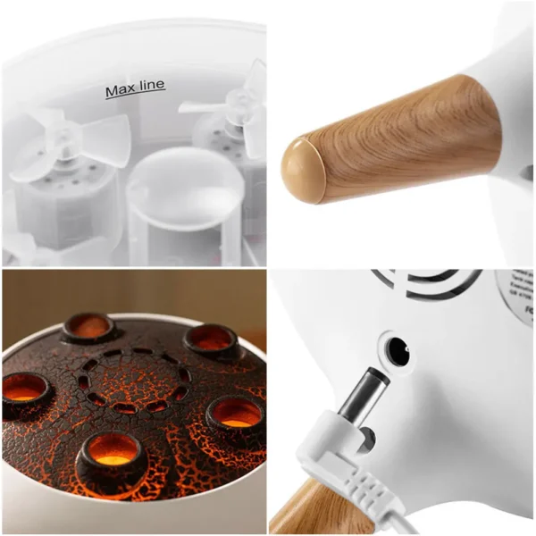 Dynamic air humidifier