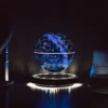 Starry sky lamps with magnetic levitation
