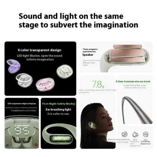 Original ACEFAST FA001 ENC Noise Reduction Headphones