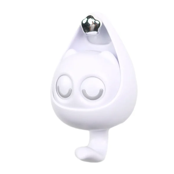 hook shaped like a winking cat.